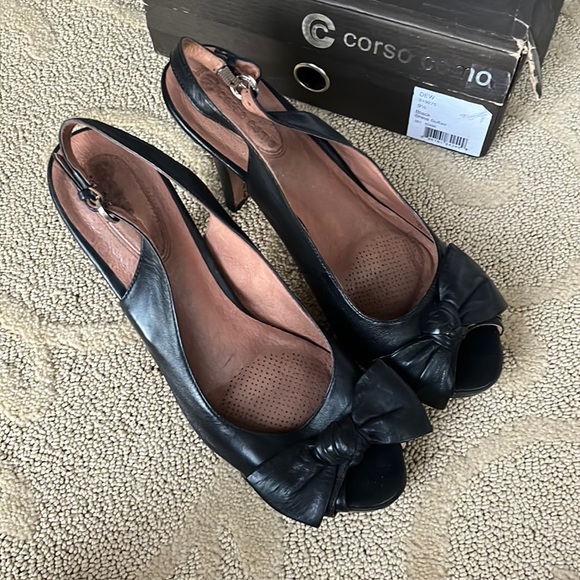 Corso Como Shoes - Corso Como Dew Peep Toe Sling Back